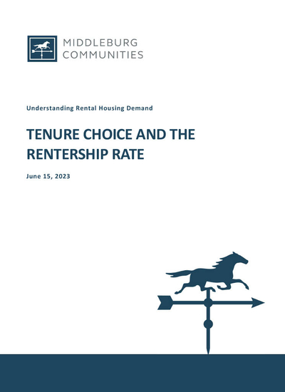 Tenure Choice and the Rentership Rate Cover1024 1
